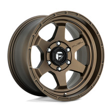 17x9 D666 Fuel Shok Matte Bronze Wheels 6x5.5 1mm Set Of 4