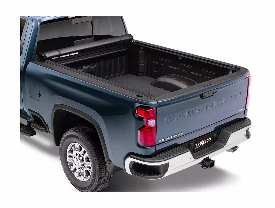 TruXedo Lo Pro Soft Roll Up Tonneau Fits 2020-2025 Chevy/GMC 2500 3500 6'9" Bed - Image 3 of 4