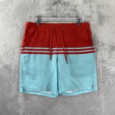 Fair Harbor Shorts men's Large 34x7 Lined Board Hybrid Swim Drawstring Stretchy