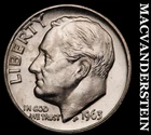 1963-D Silver Roosevelt Dime-Choice Gem BU Lustrous No Reserve #i3065