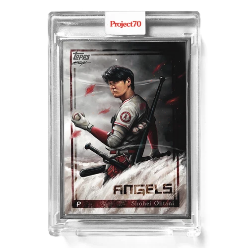 2021 Topps Project 70 1991 Shohei Ohtani by Chuck Styles #491 Artist Proof 20/51