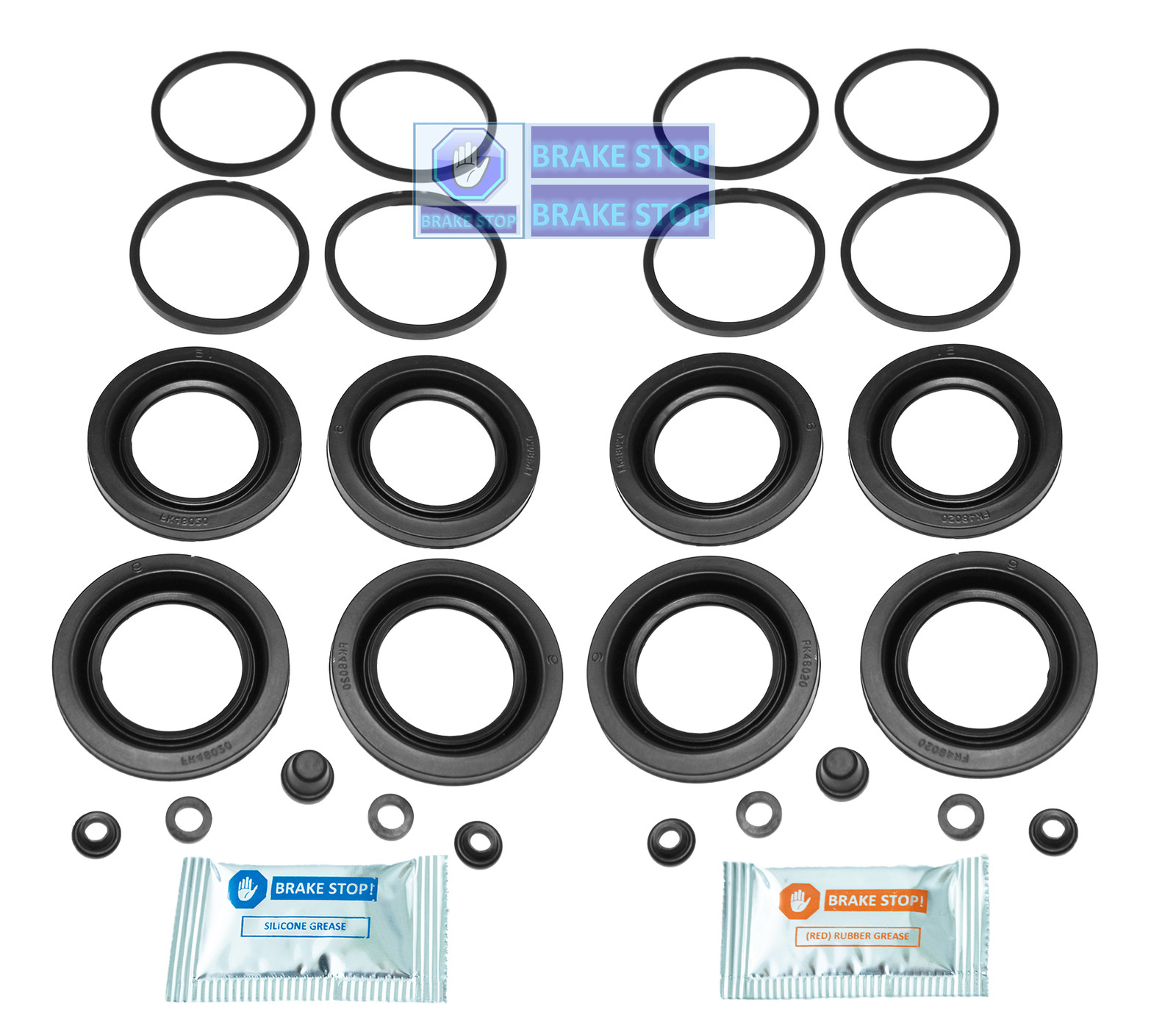 2x FRONT BRAKE CALIPER REPAIR SEAL KIT FITS Mercedes CLS 2009>2017