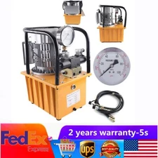 750W 7L Double Acting Electric Hydraulic Pump high Power 10000 PSI Capacity