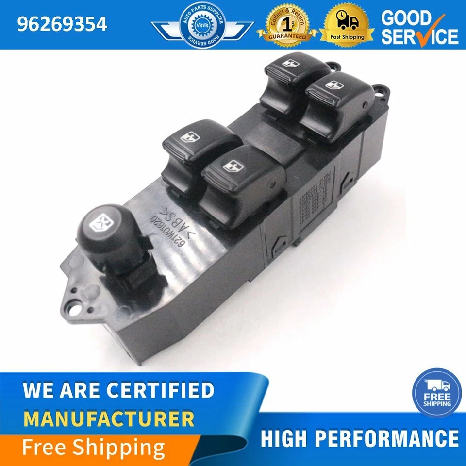 Auto Master Power Door Window Switch For DAEWOO NUBIRA LHD Left Driver 96269354 - Изображение 4 из 4