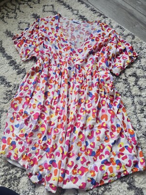 Lady Dorothy Emily Wonder Large Boutiqe Leopard Hot Pink Babydoll