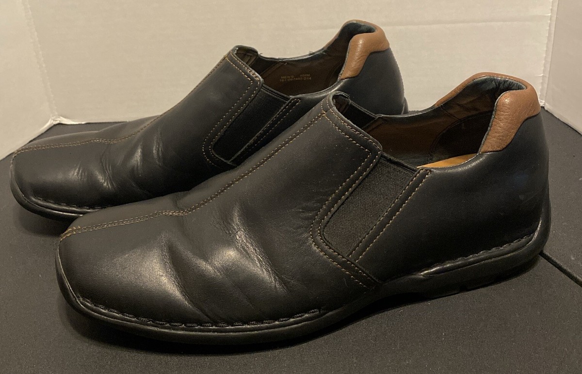 Cole Haan Zeno Black Leather Slip On Loafers Men’s Size 10.5 M Cole Haan Mens 13M Zeno Loafers Black Leather | Mercari main image 3