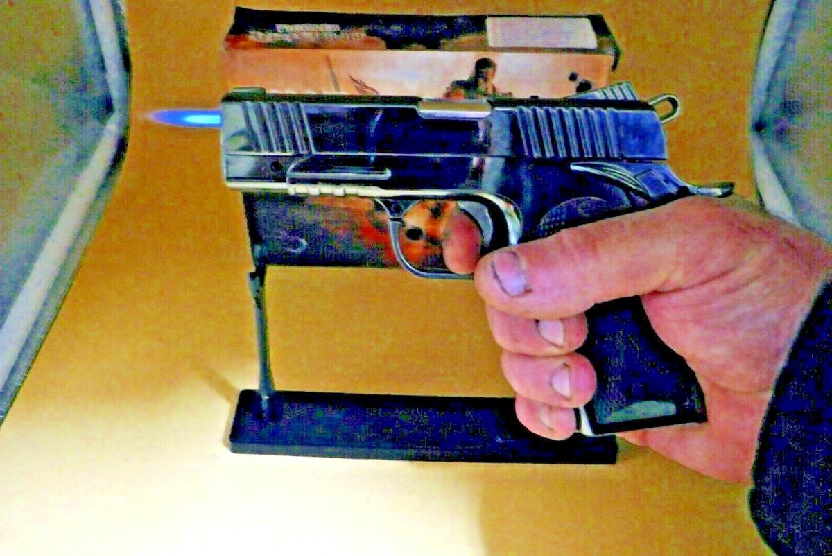 OPS Tactical AS Gun Pistol Shape Jet Torch Lighter USA Stocked And 