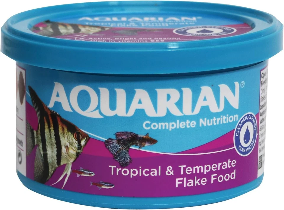 200g - Aquarian Complete Nutrition Aquarium Tropical Fish Food Flakes - bulk buy - Image 4 of 4