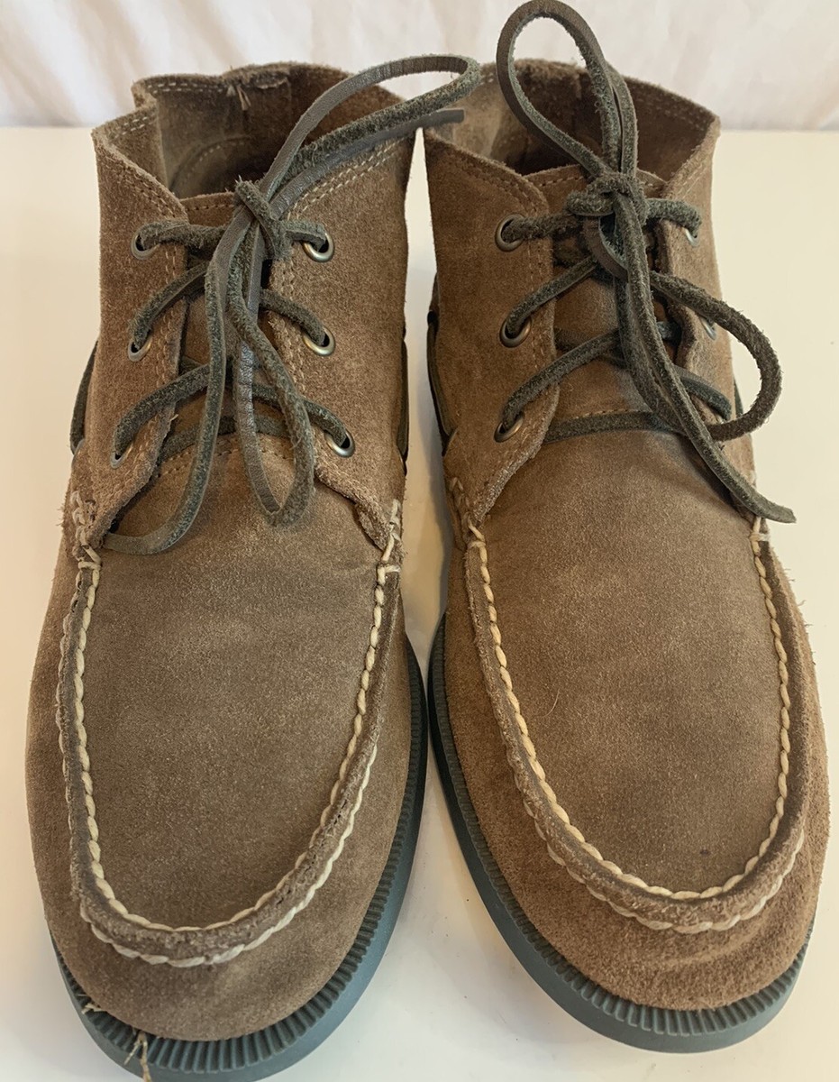 Cole Haan Mens Brown Suede Dress Shoes Size 9M Oxford Lace 