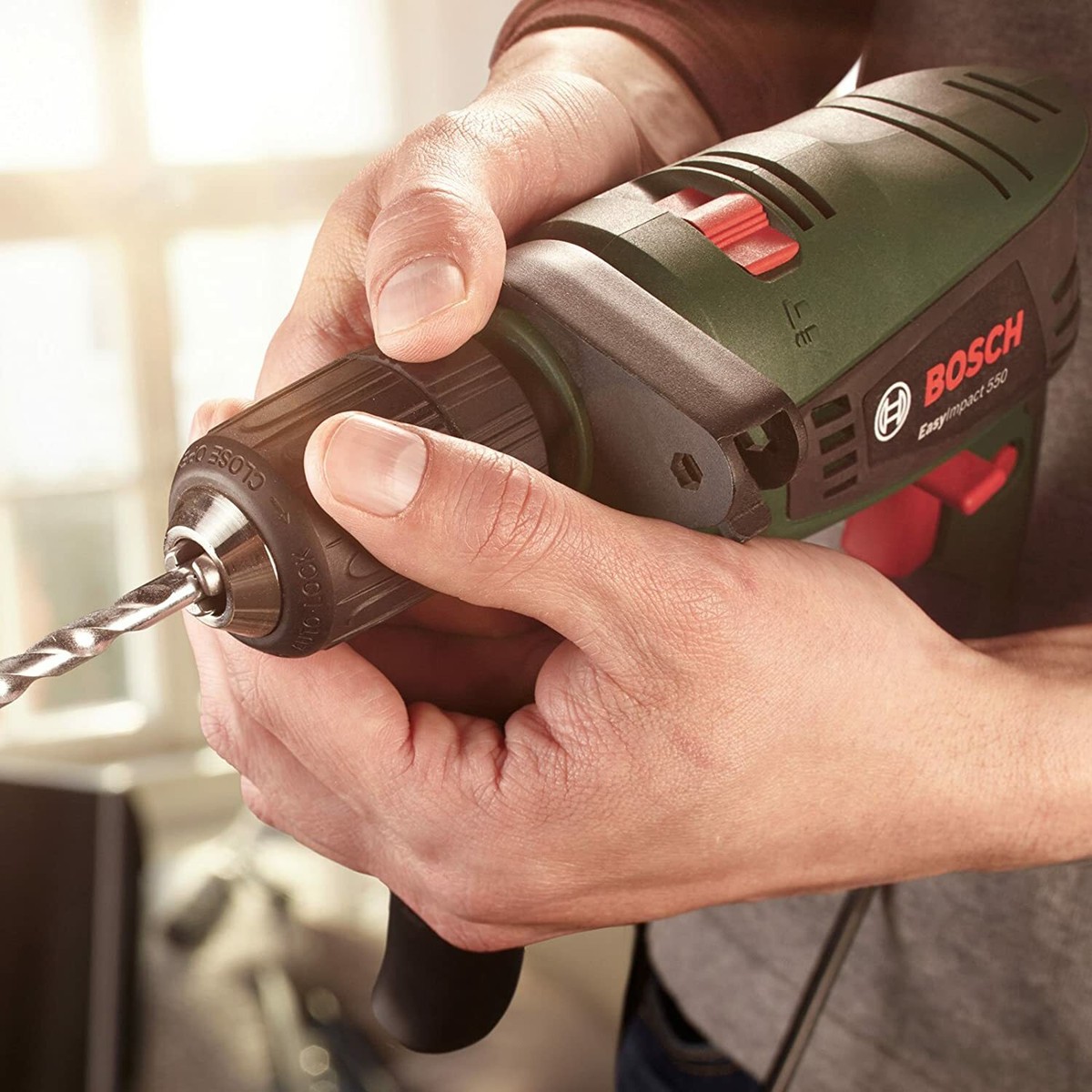 Electric Drill Drill Bit Bosch Easyimpact 550 Review Bosch Green