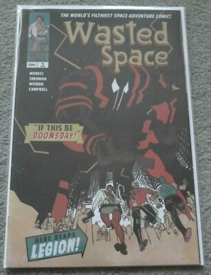 WASTED SPACE #1 JETPACK VARIANT..MORECI/SHERMAN.VAULT COMICS 2018 1ST PRINT.VFN+