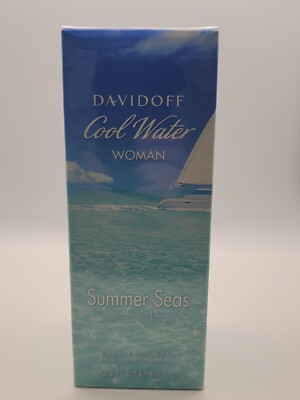 Davidoff Cool Water Summer Seas Perfume for Women 3.4 oz / 100 ml EDT Spray