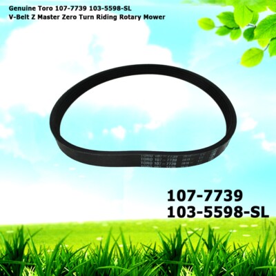 Genuine Toro 107-7739 103-5598-SL V-Belt Z Master Zero Turn Riding