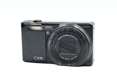 RICOH リコー CX6 Ricoh CX6 10MP Digital Camera w/10.7X Zoom [Parts/Repair] #180 | eBay