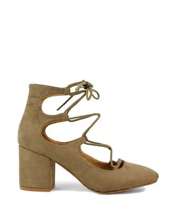 closed toe wrap around heels