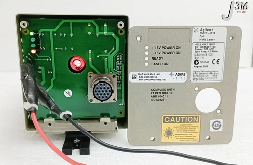 28941 AGILENT LASER HEAD, POWER 320uW, 3.78MHZ, ASML: 4022.454.71615 5517D-C19