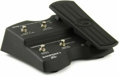 Peavey Sanpera I 4-Button Footswitch Expression Pedal Vypyr Amp Foot Controller