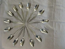 15 Wm Rogers 1960s Silverplate CONCEPT Florida Lions (on 3) Grapefruit Spoons