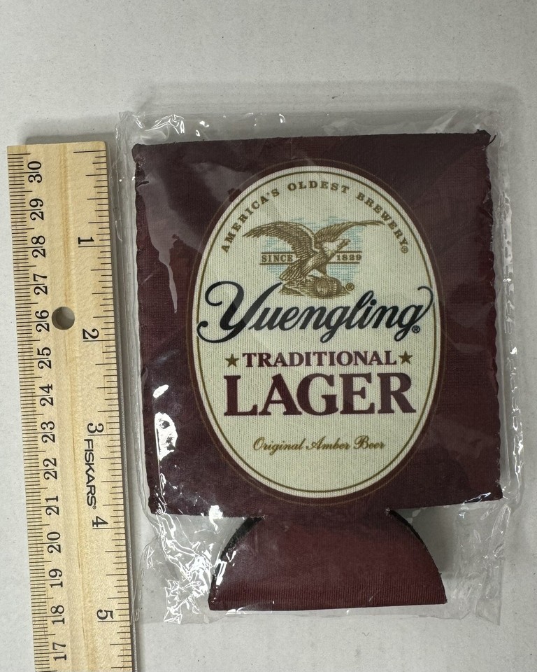 Yuengling Traditional Lager Beer Can Bottle Drink Koozie Sleeve Brand