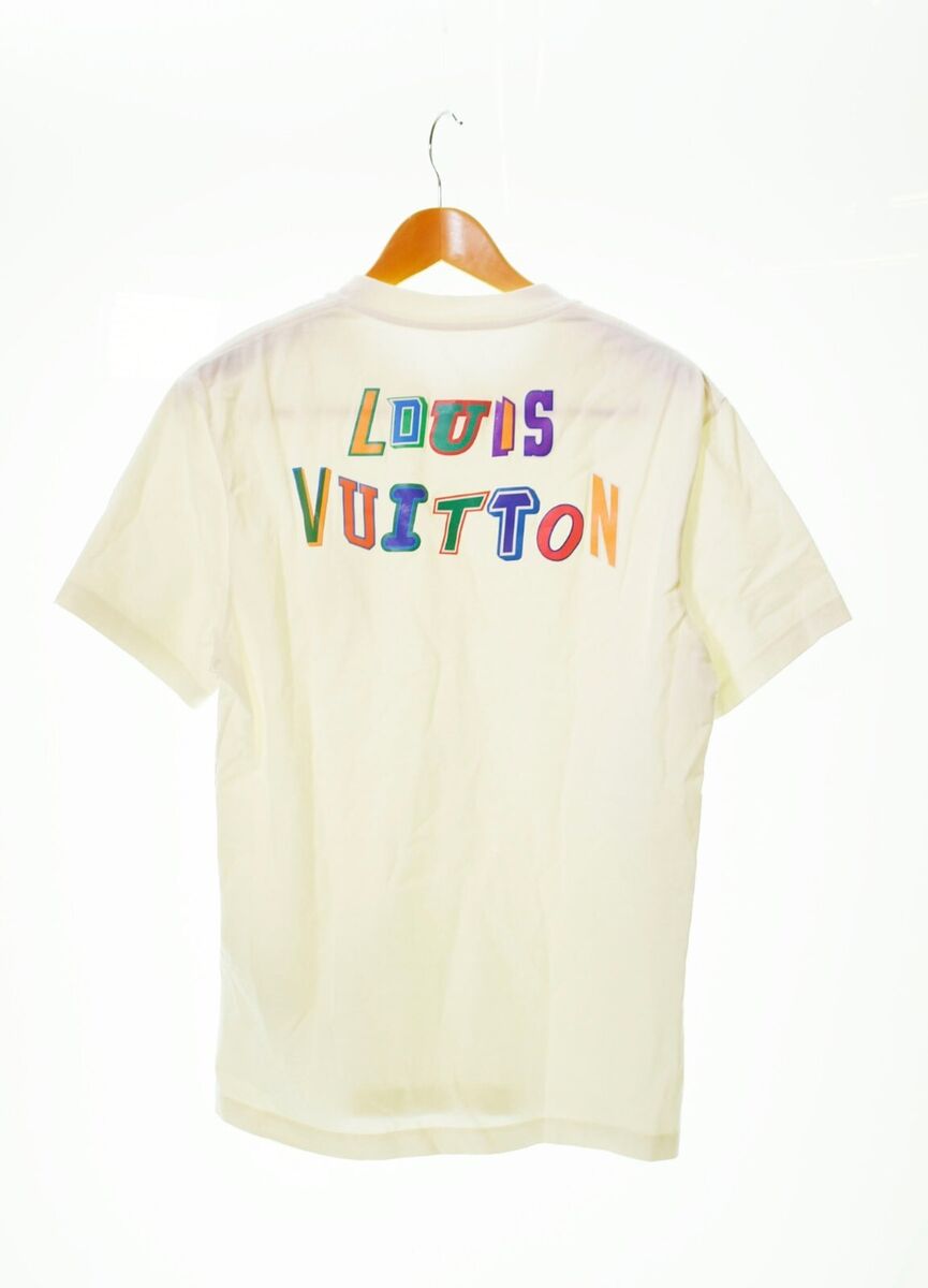 LOUIS VUITTON NBA RM212M DT3 HLY20W Letter print T-shirt S LOUIS VUITTON NBA RM212M DT3 HLY20W Letter print T-shirt S