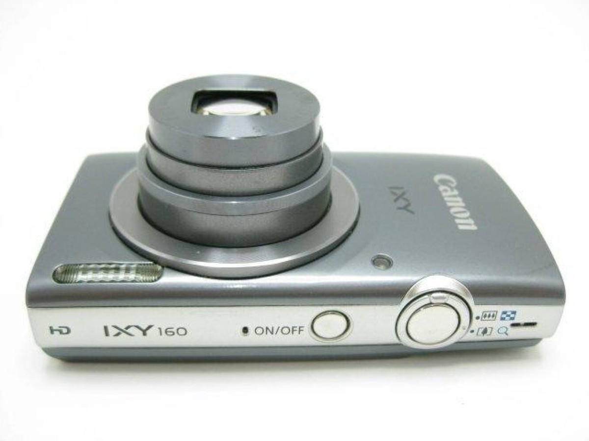 CANON IXY 160 Silver Optical 8x Zoom USED | eBay