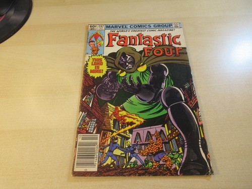 FANTASTIC FOUR #247 BRONZEZEIT SWEET DOCTOR DOOM COVER KIOSK JOHN BYRNE KUNST