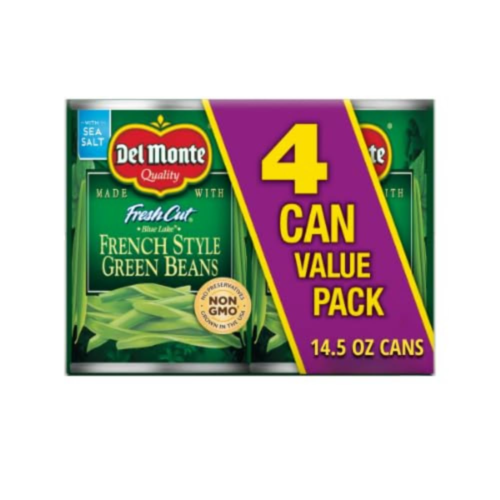 Canned Fresh Cut Blue Lake French Style Green Beans, 14.5 Ounce (Pack of 4)