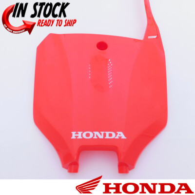 #ad HONDA FRONT NUMBER PLATE 2021 2024 CRF450R 2021 24 CRF450RX GENUINE OEM NEW $45.94