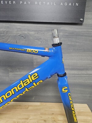 2000 Cannondale Multisport 800 CAAD 4 Aero Frameset Size 2000 Cannondale Multisport 800 CAAD 4 Aero Frameset Size