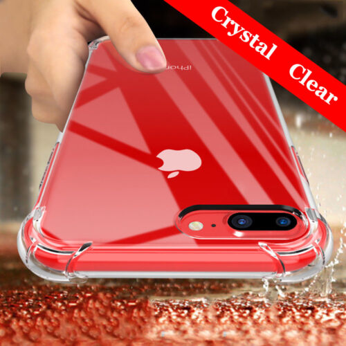 For iPhone 11 Pro Max 7 8Plus XR XS Case Clear Hard Bumper Shockproof Protector - Picture 1 of 29