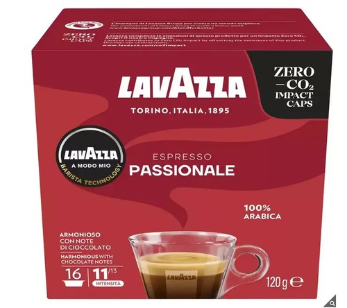 96 x Capsules Lavazza A Modo Mio Espresso Passionale Coffee Capsules Brand New - Picture 3 of 3