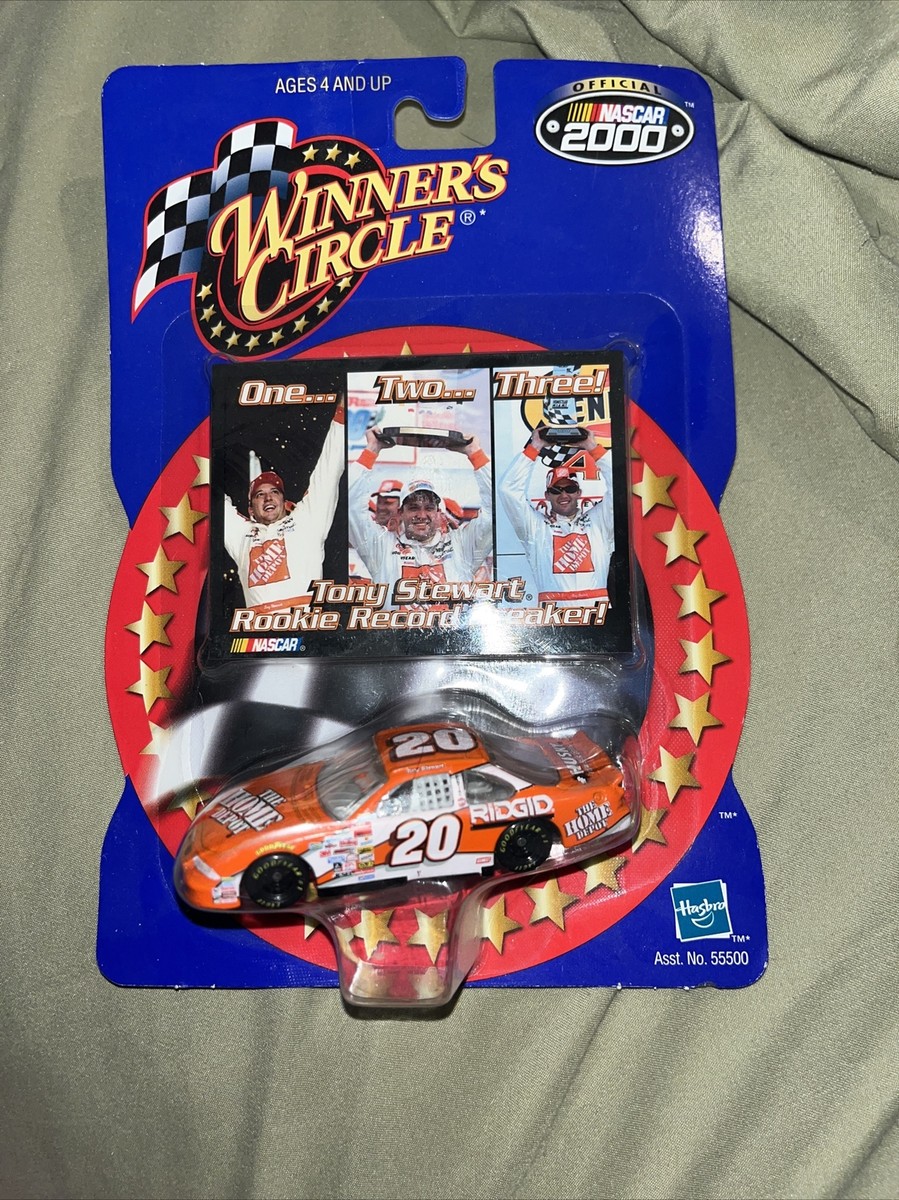 WINNERS CIRCLE NASCAR 2000 TONY STEWART ROOKIE RECORD BREAKER 1:64