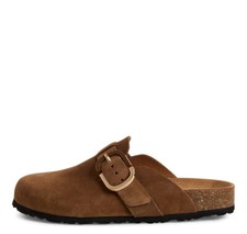 Tamaris Pantolette 27600 Cognac Braun - Leder Clog