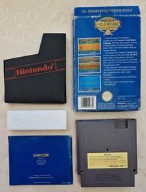 Gold Medal Challenge NES Spiel + OVP + Anleitung CiB SCN, PAL B