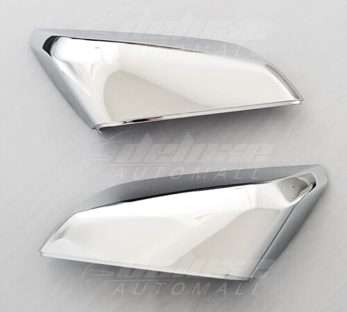 2x Chrome Clip-On Replacement Mirror Covers / Shells FOR 2016-2021 Chevy Malibu