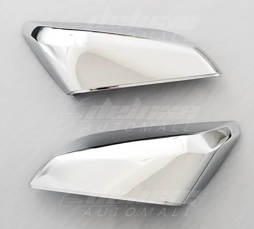 2x Chrome Clip-On Replacement Mirror Covers FOR 2016-2025 Chevy Malibu