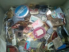Set 50 Pcs of LOT COLLECTION RUSSIAN SOVIET BADGE PIN USSR
