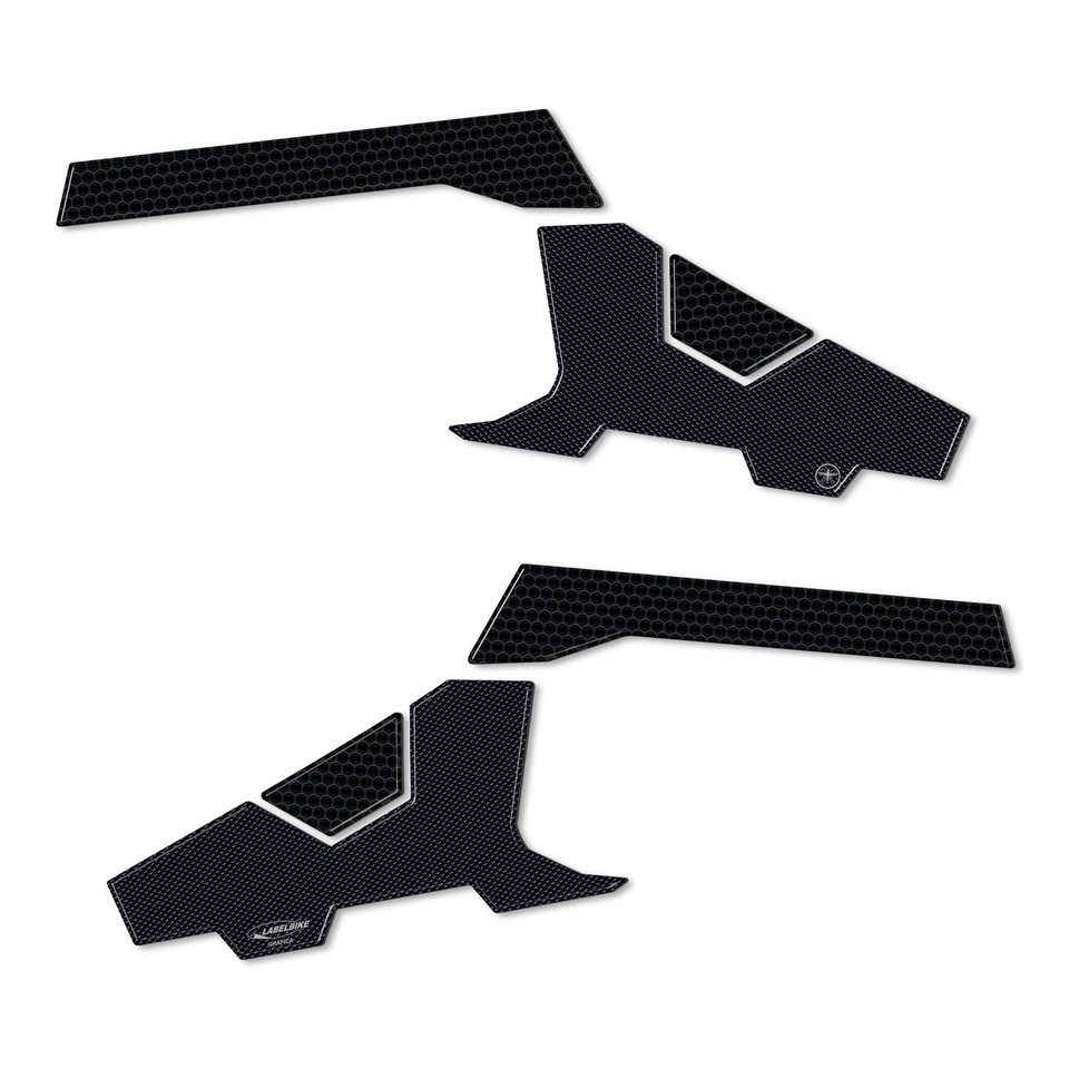 3D Resin Gel Stickers 3D Handguards compatible with Honda ADV350 2022-2025