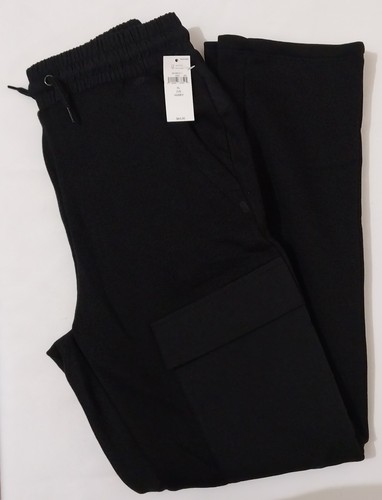 Gap Kids Fleece Cargo Sweatpants For Boys Size XL Husky Black ~ New - Picture 2 of 9