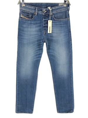 Diesel BUSTER 0839C Regular Slim-Tapered Jeans Größe W28 L30