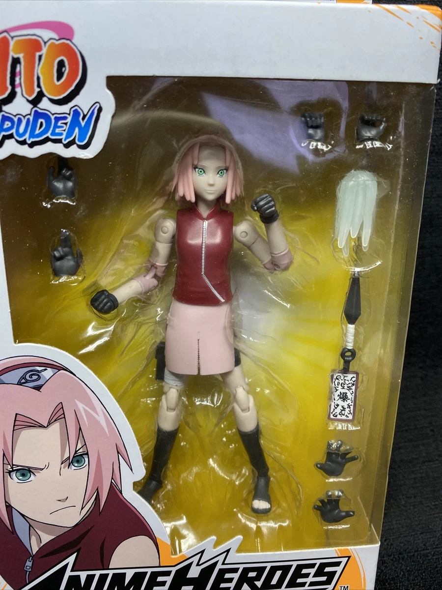 Anime Heroes Naruto Shippuden Bandai Haruno Sakura Figure SEALED