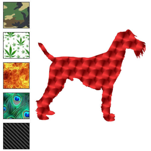 Irish Fox Wire Terrier, Vinyl Decal Sticker, 40 Patterns & 3 Sizes, #6566 - Picture 1 of 41