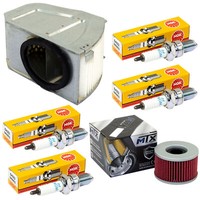 Set Wartung FüR Honda CBX 550 F F2 PC04 1982-1984 Luftfilter ÖLfilter ZüNdkerze