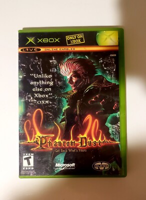 Phantom Dust (Microsoft Xbox, 2005) CIB COMPLETE fully tested 