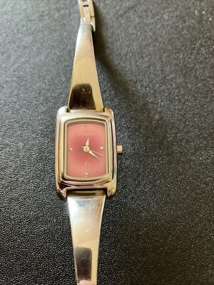 Fossil Watch Women s Pink Face New Battery. 