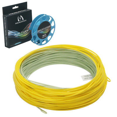 Maxcatch AVID Fliegenschnur WF3F/4F/5F/6F/7F/8F Schwimmende Zweifarbige Schnur