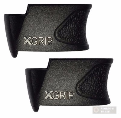 2-PACK X-Grip Use Full-Size S&W M&P 9mm .40 .357SIG Mag in the Compact SWMP