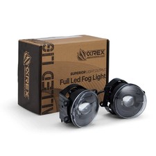 White Yellow Dual Color Led Projector Fog Lights Lamps For Toyota Models