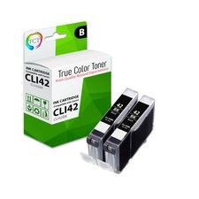 2Pk TCT CLI42 CLI-42 Black HY For Canon Pixma Pro 100 Compatible Ink Cartridge