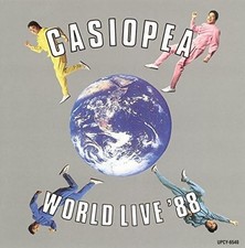 CD Casiopea World Live 88 Japan Music CD x1 UPCY-9702 Album